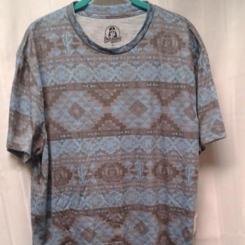 NWT XXL DALE BISBY ROCK & ROLL DENIM SHRT SLV T
